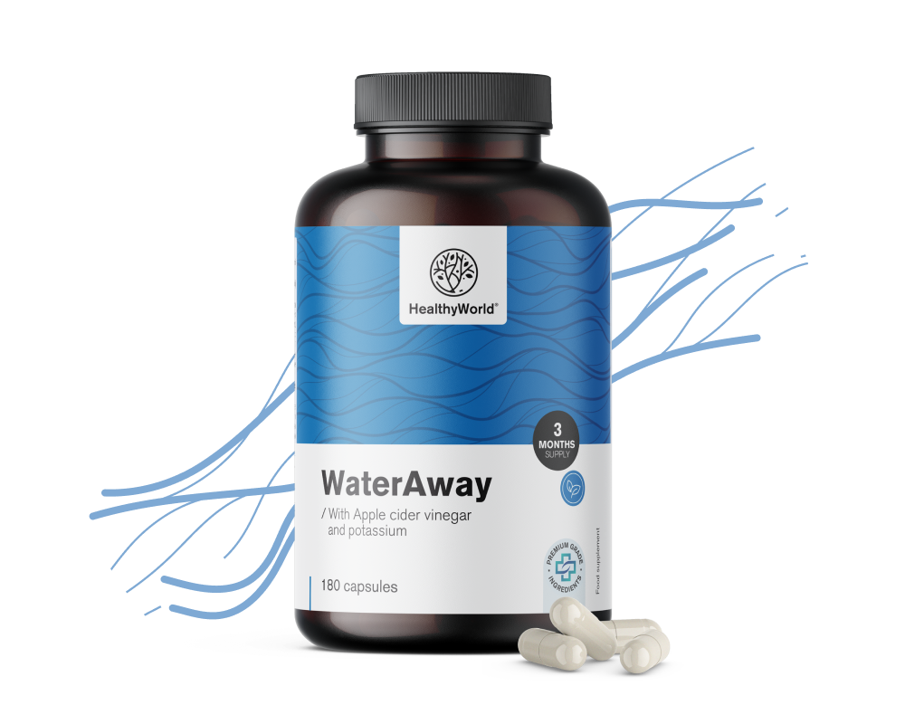 WaterAway – capsules tegen vochtophoping