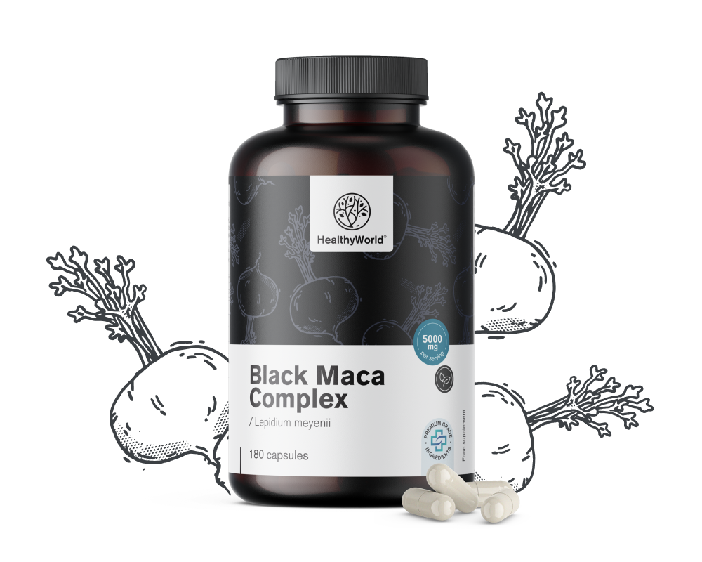 Zwarte maca complex 5000&nbsp;mg
