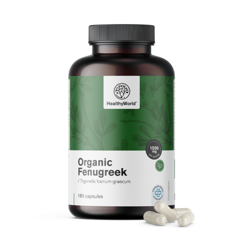 BIO Fenegriek, 180 capsules