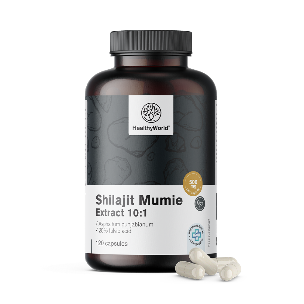 Shilajit Mumijo 10:1 in capsules
