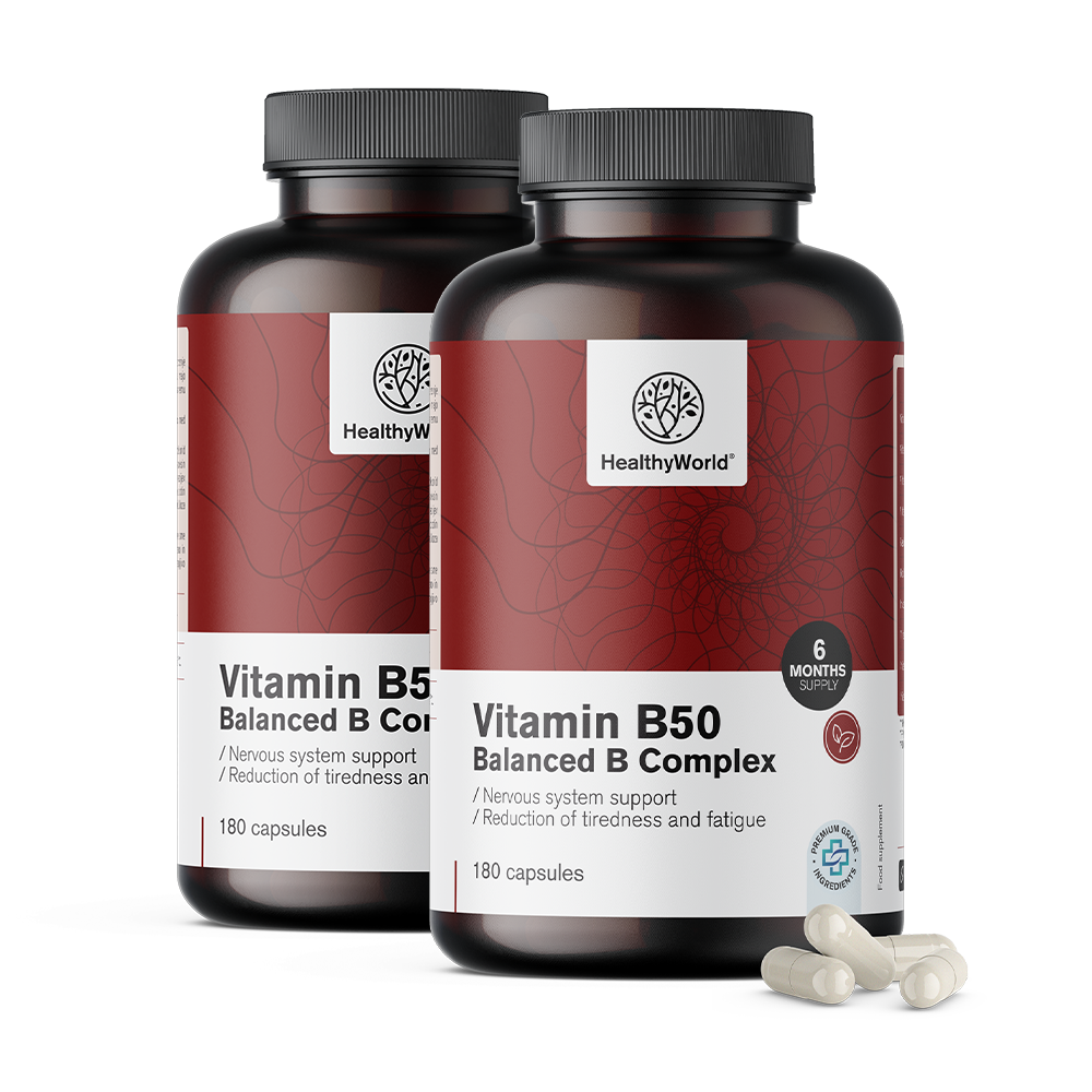 Vitamine B50 complex capsules