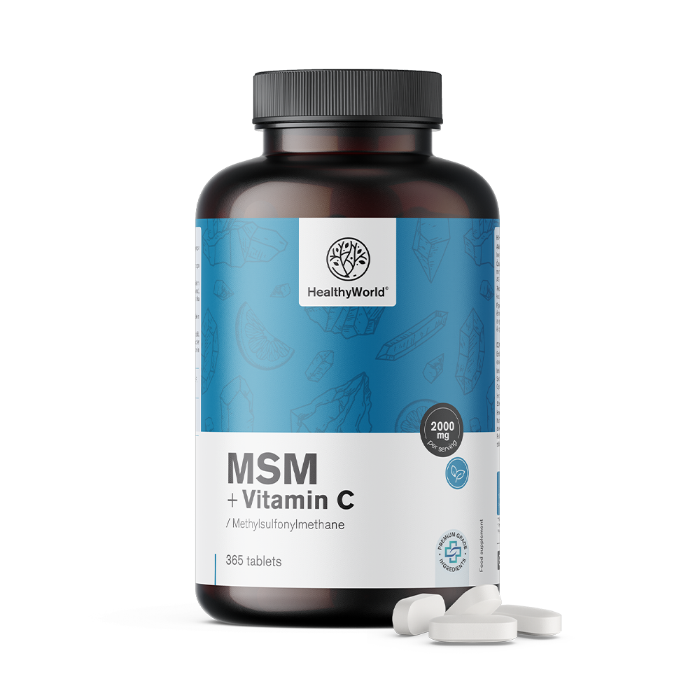 MSM 2000 mg - met vitamine C