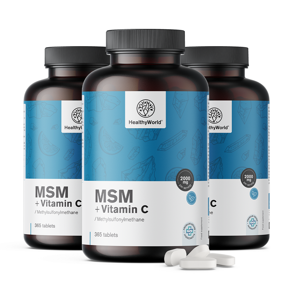 MSM 2000 mg - met vitamine C