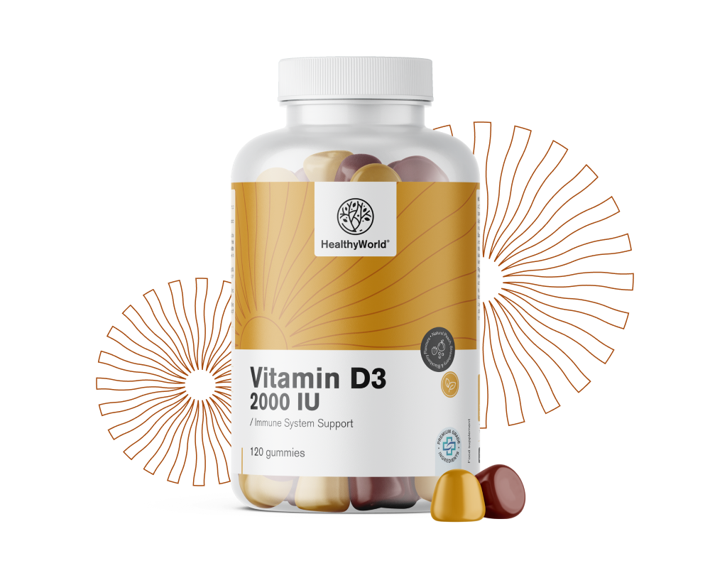 Vitamine D3 2000&nbsp;IE