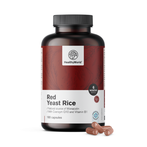 Rode gist rijst 250 mg, 180 capsules