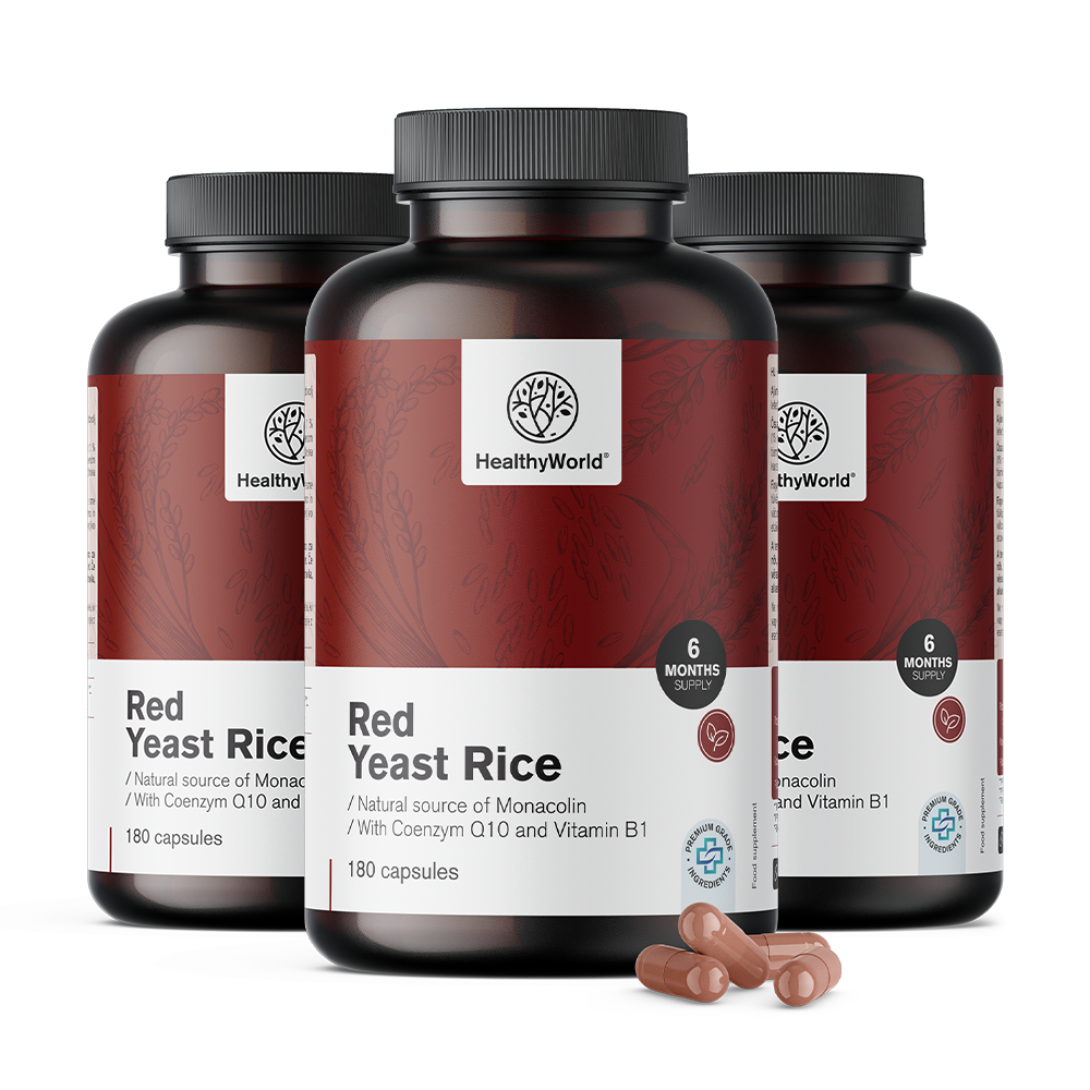 Rode gist rijst 250 mg
