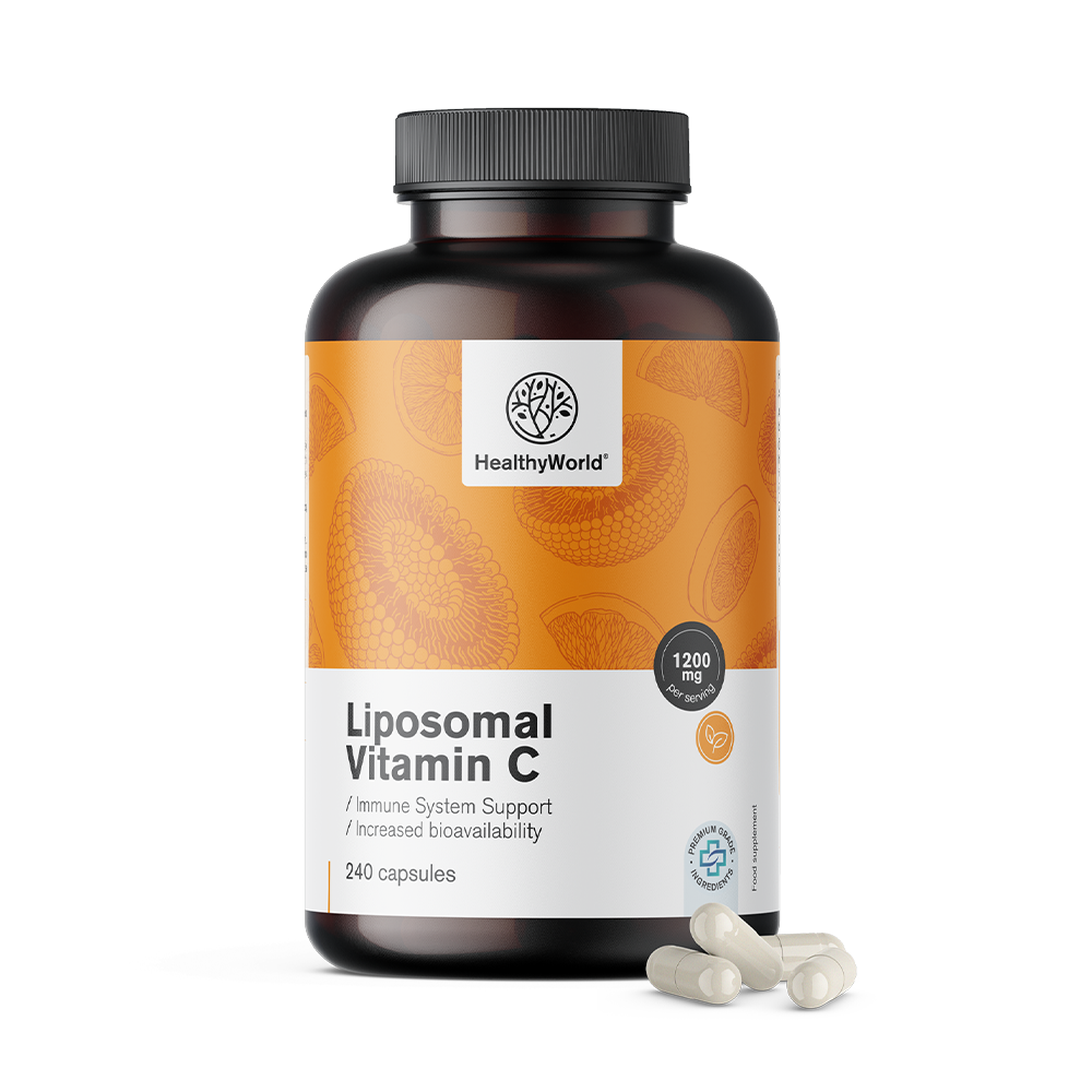Liposomale vitamine C 1200 mg met rozenbottel extract