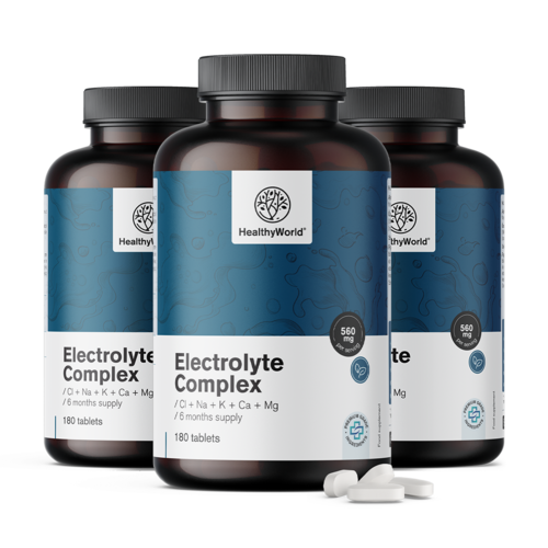 3x Elektrolytencomplex, totaal 540 tabletten