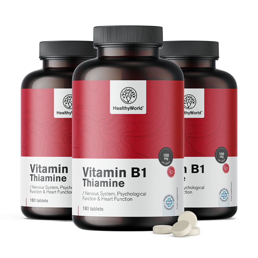 Vitamine B1 - thiamine 100 mg in tabletten
