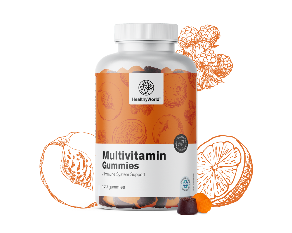 Multivitaminen – gummies met 10 vitamines