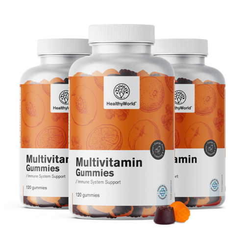 3x Multivitaminen, totaal 360 gummies