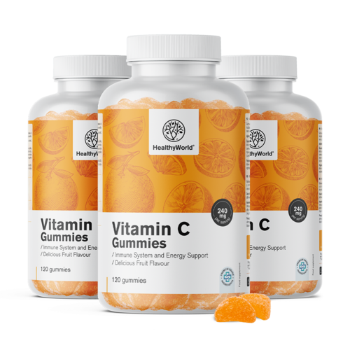 3x Vitamine C, totaal 360 gummies