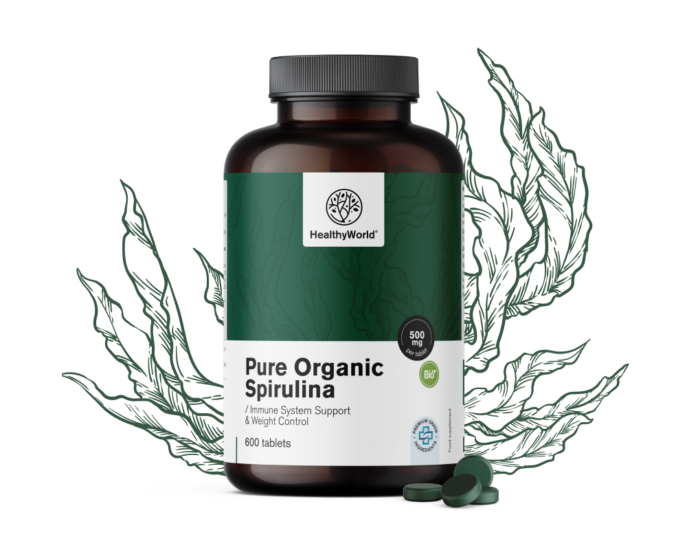 BIO Spirulina 500&nbsp;mg