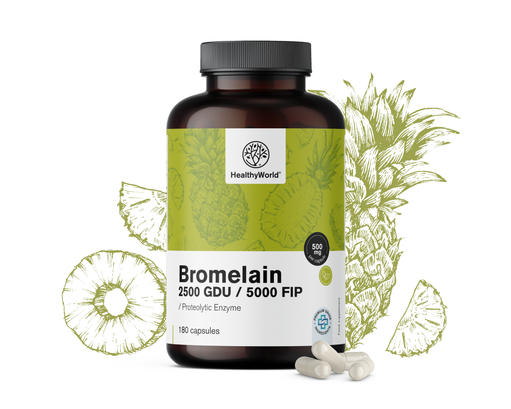 Bromelaïne 500&nbsp;mg