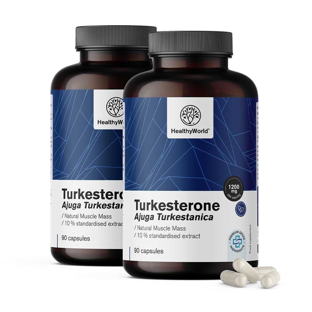 Turkesteron 1200 mg v kapsulah