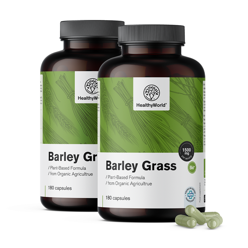 Gerstegras 1500 mg.