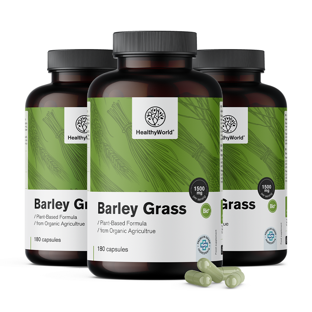 Gerstegras 1500 mg.