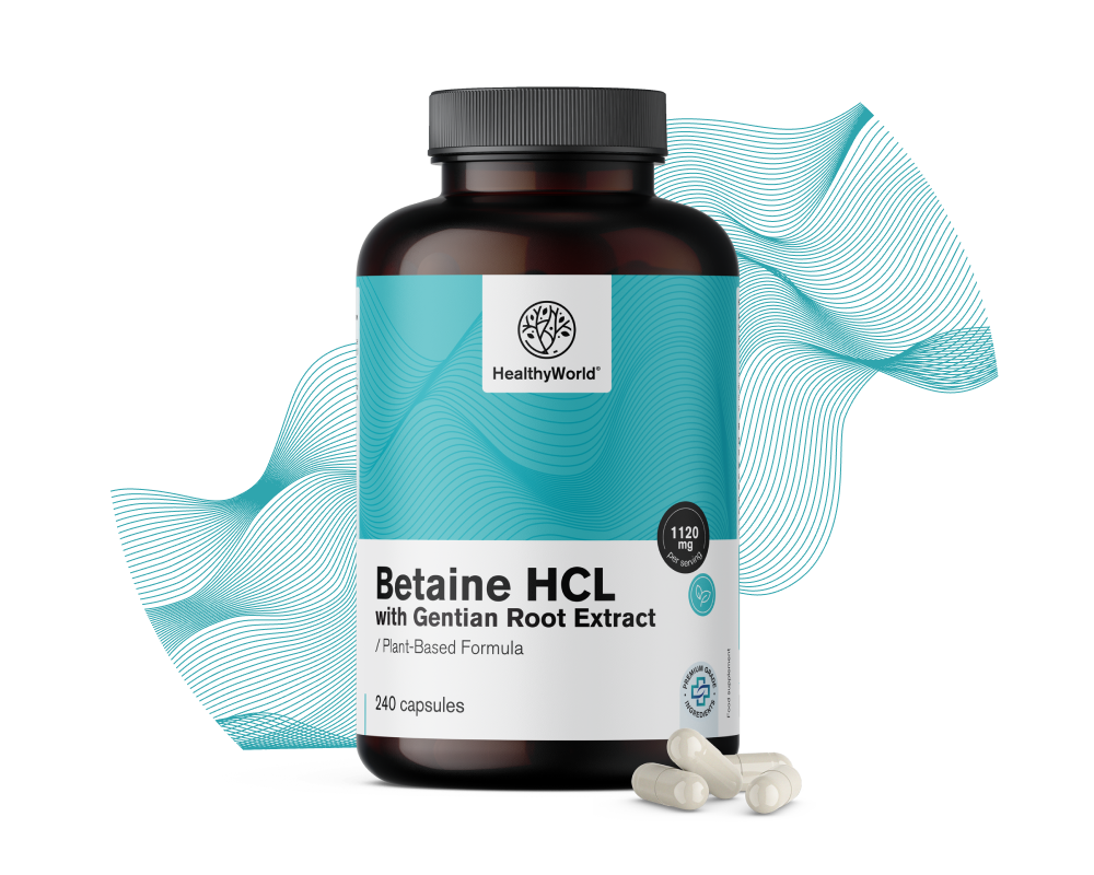 Betaïne HCL 1120&nbsp;mg