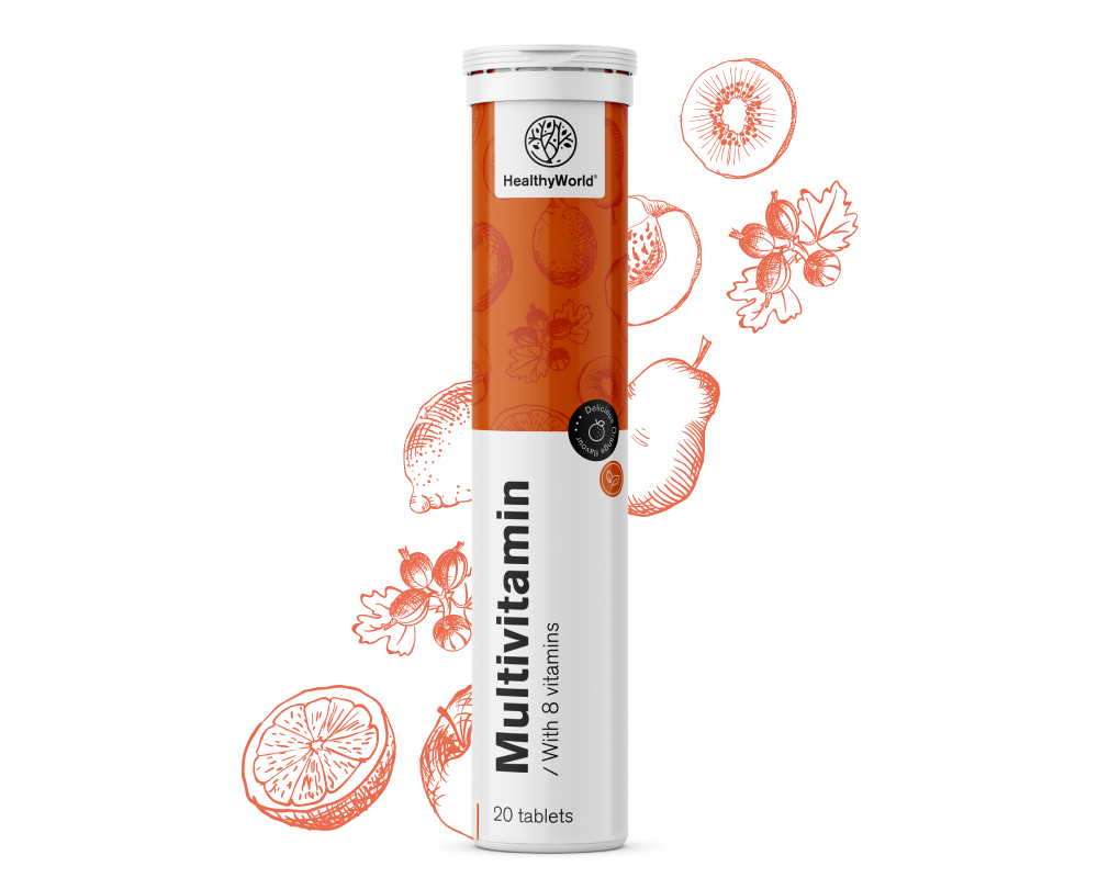 Multivitaminen - bruistabletten