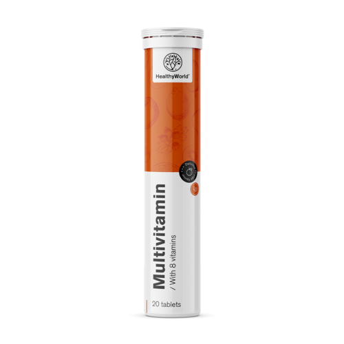 Multivitaminen - bruistabletten, 20 bruistabletten