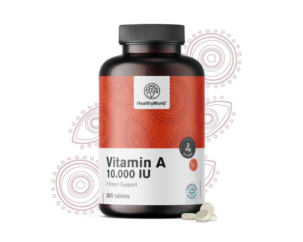 Vitamine A 10.000&nbsp;IE