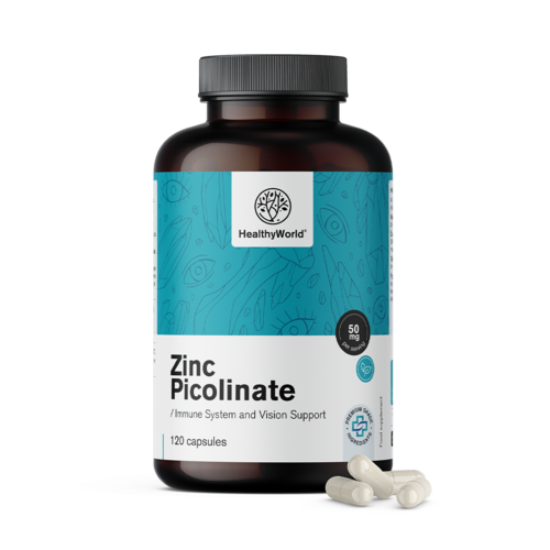 Zink picolinaat 50 mg, 120 capsules