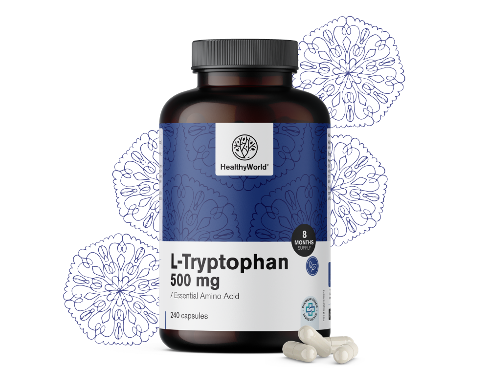 L-tryptofaan 500&nbsp;mg