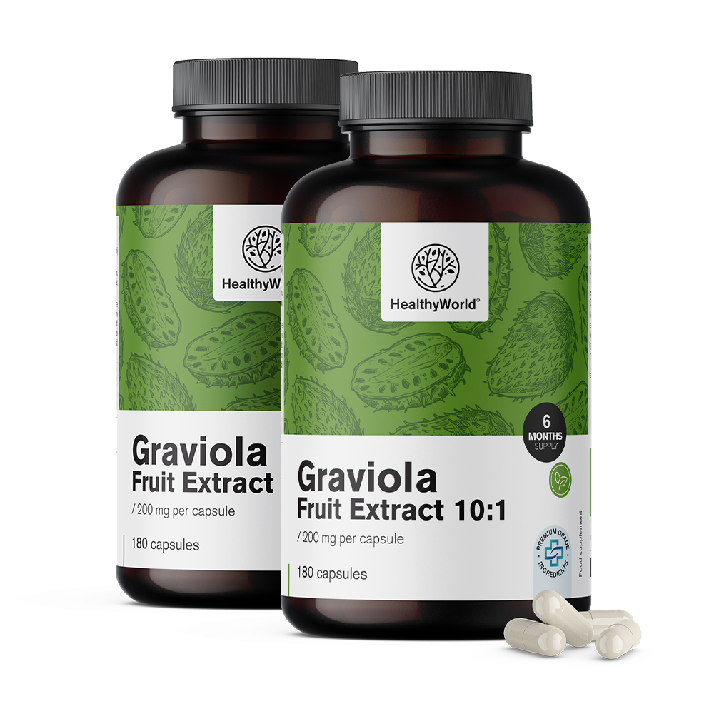 Graviola 200 mg – izvleček 10:1
