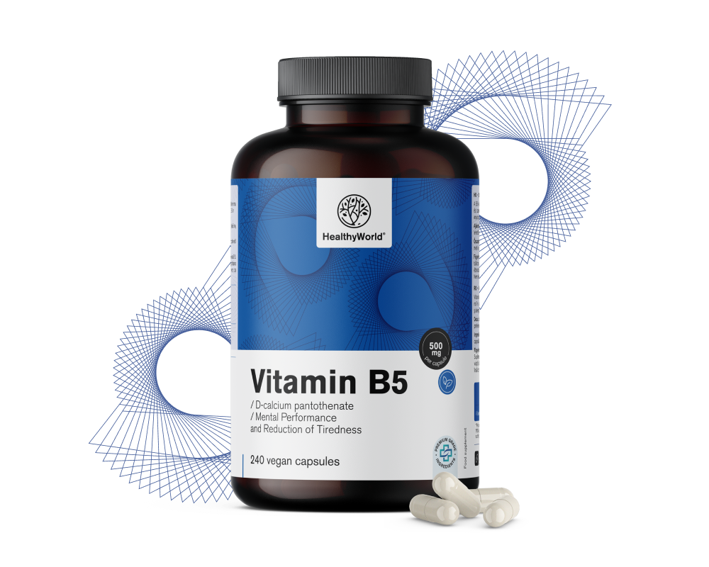 Vitamine B5 500&nbsp;mg