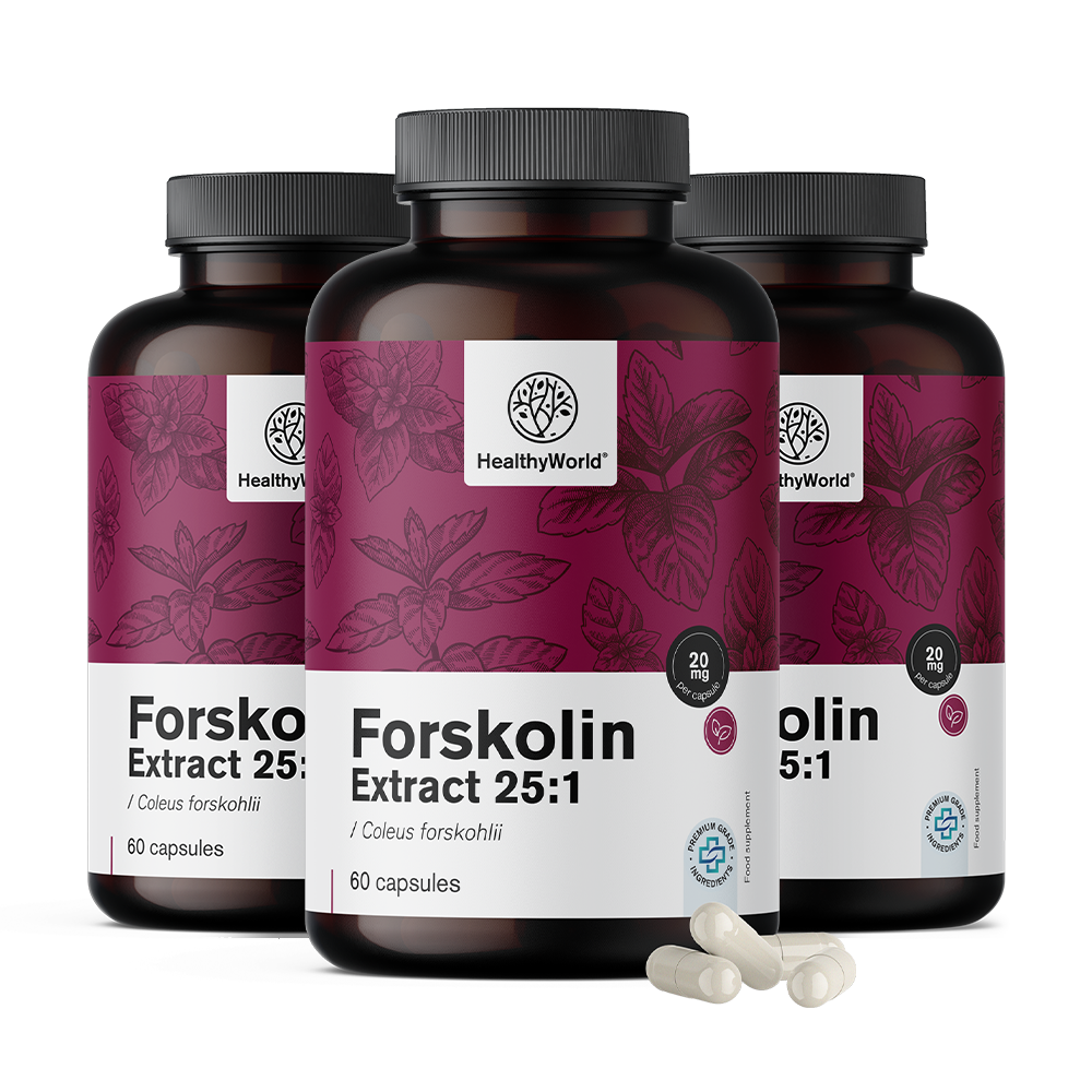 Forskolin - uit een extract van Indiase brandnetel 20 mg