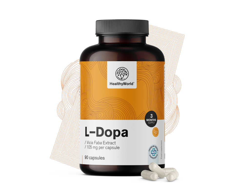 L-dopa 105 mg – uit bonenextract