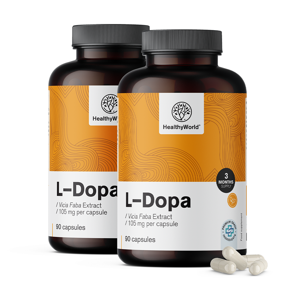 L-dopa 105 mg - uit boonextract