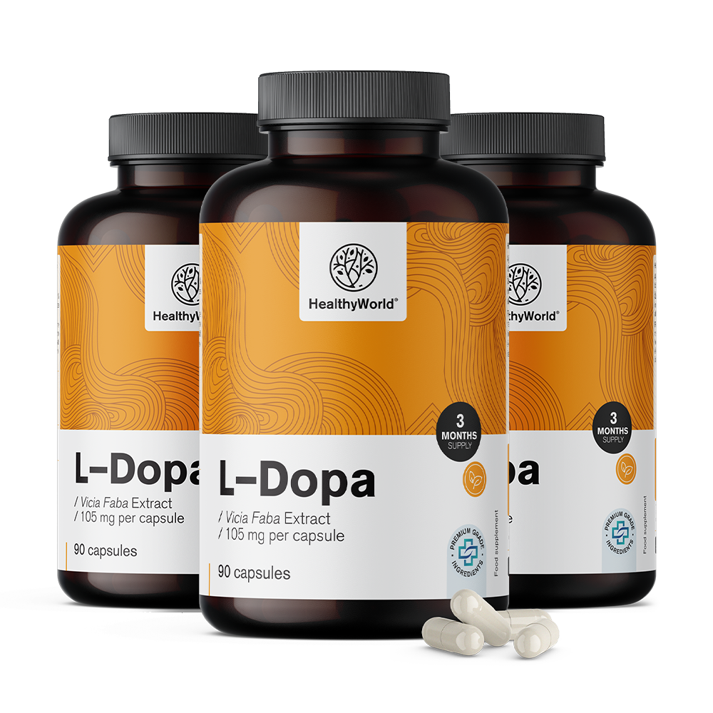 L-dopa 105 mg - uit boonextract