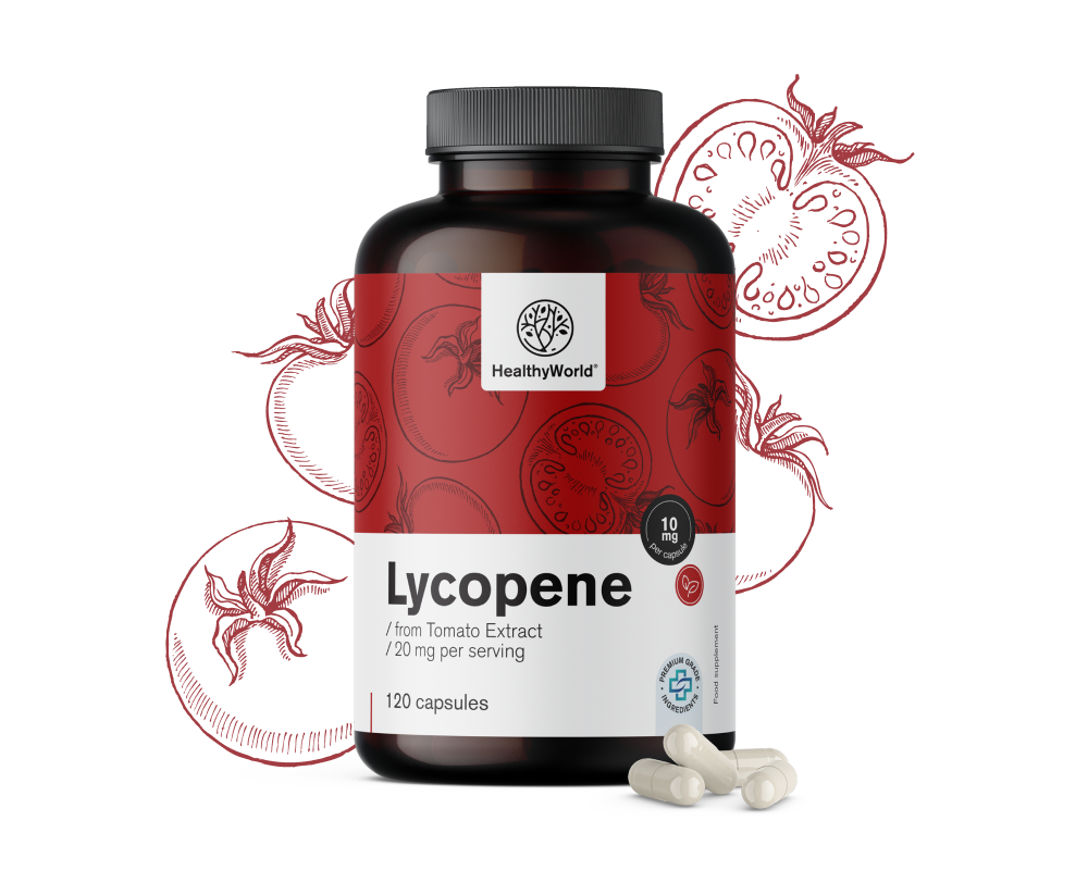 Lycopeen 10 mg – uit tomatenextract