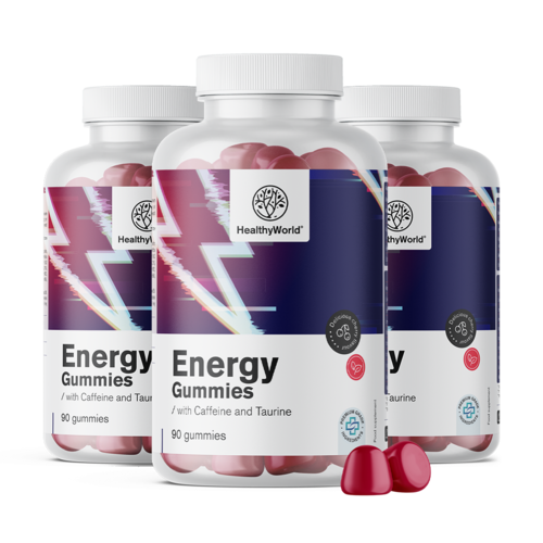 3x Energy – gummies voor energie, totaal 270 gummies