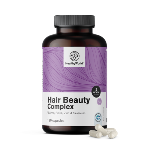 Hair Beauty Complex - Vitaminen en mineralen voor het haar, 120 capsules