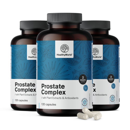 3x Prostaat complex, totaal 360 capsules