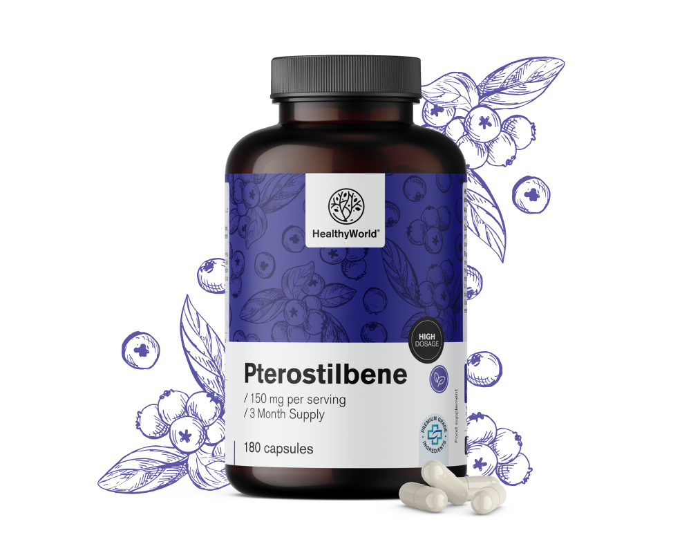 Pterostilben 150&nbsp;mg