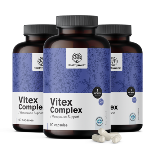 3x Monnikspeper complex 125 mg, totaal 270 capsules