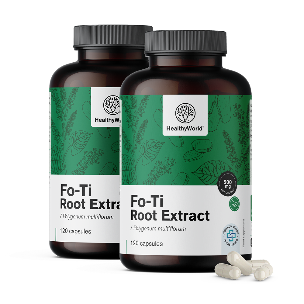 Fo-Ti (He Shou Wu) 500 mg – izvleček 10:1