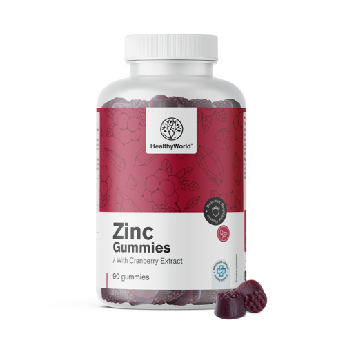 Zink met cranberry-extract, 90 gummies