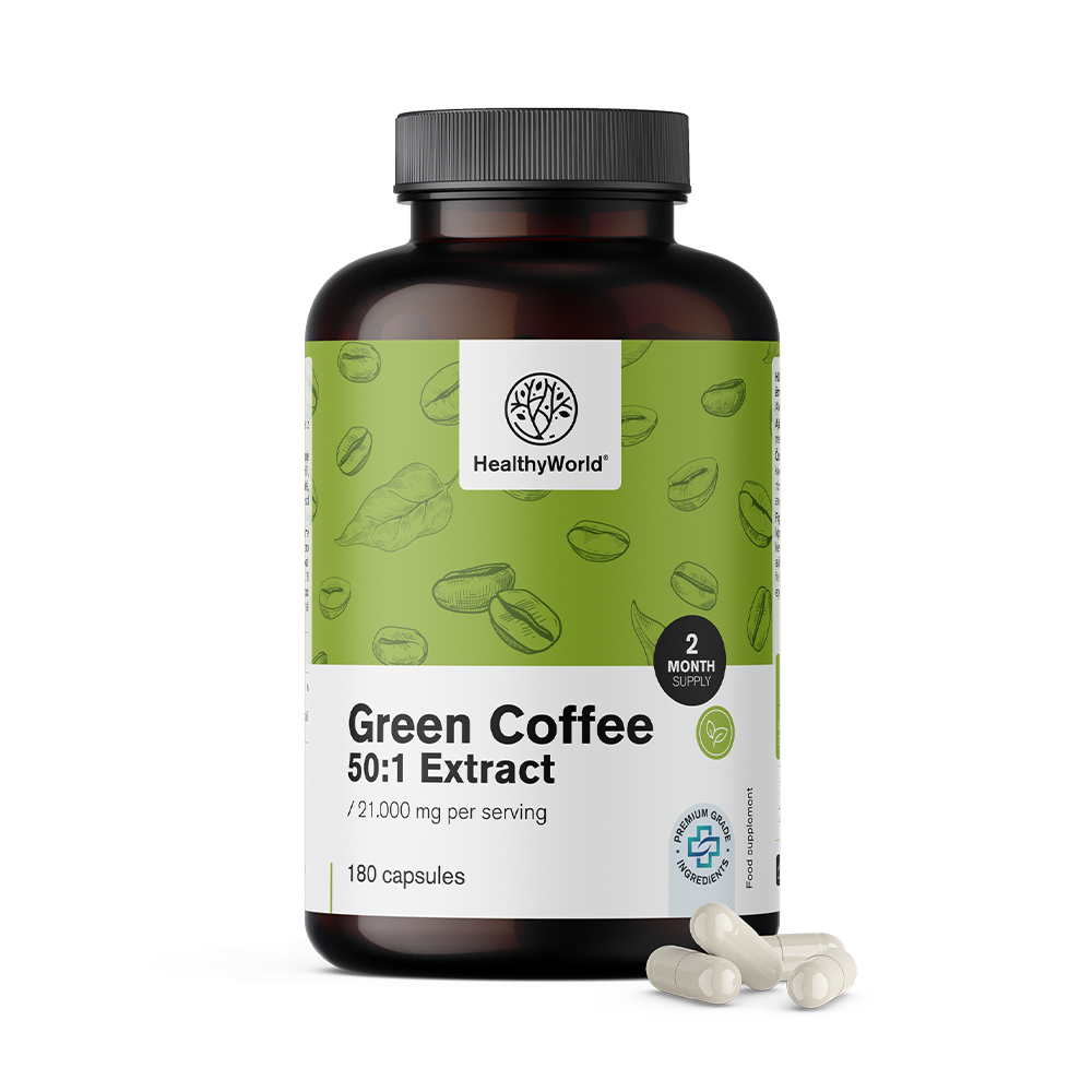 Groene koffie-extract