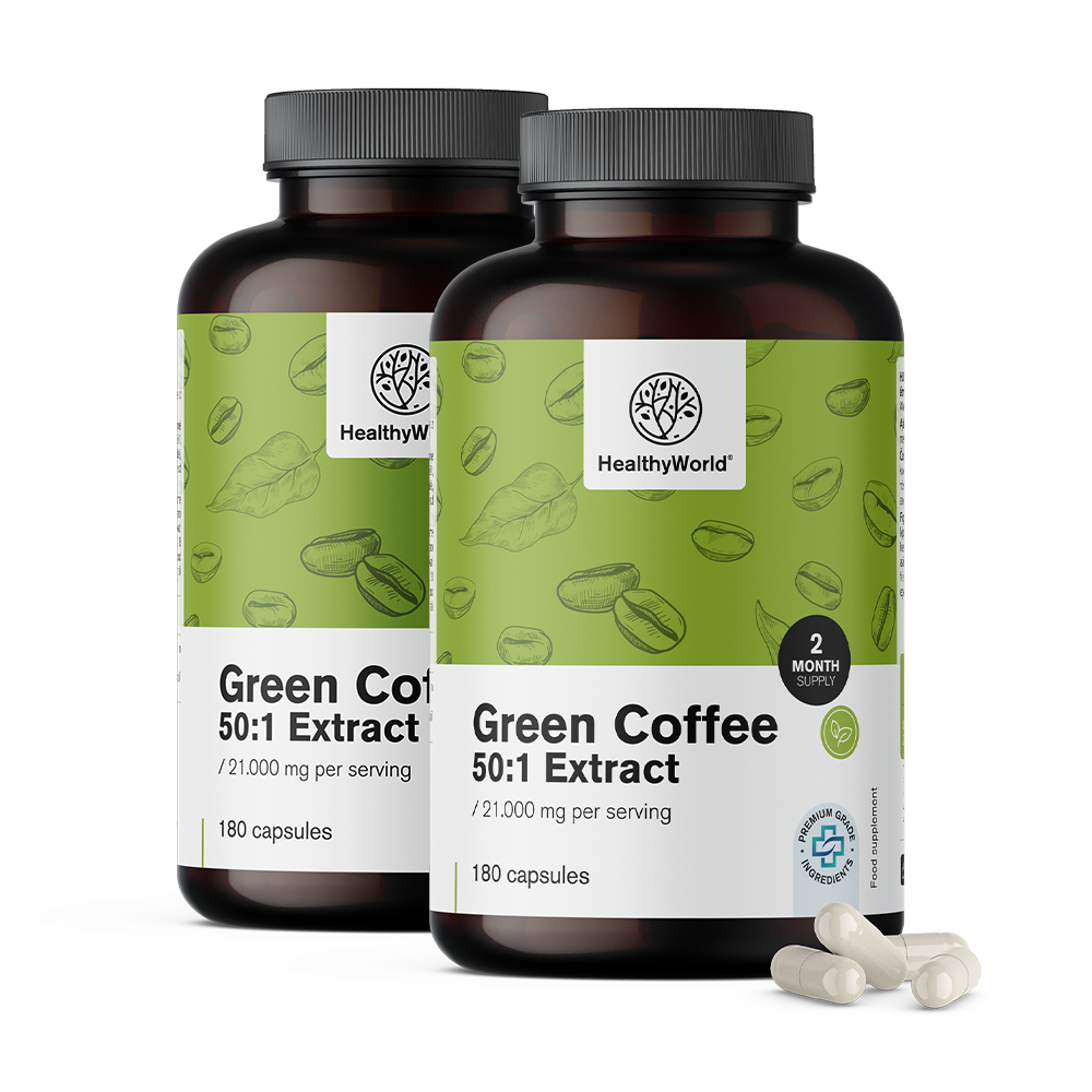 Groene koffie-extract
