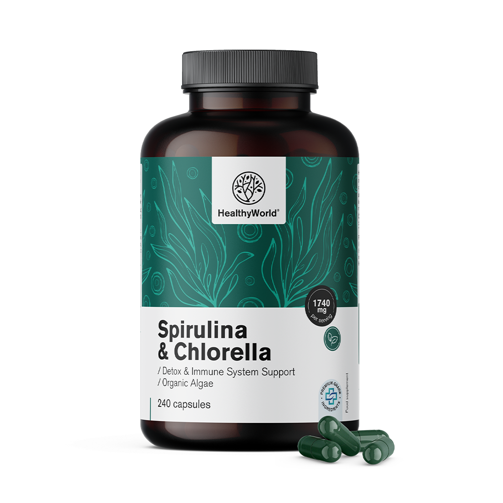 Spirulina en chlorella