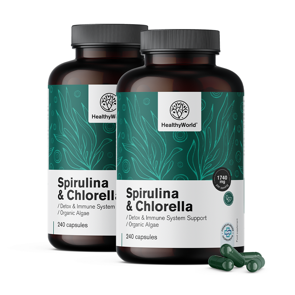 Spirulina en chlorella
