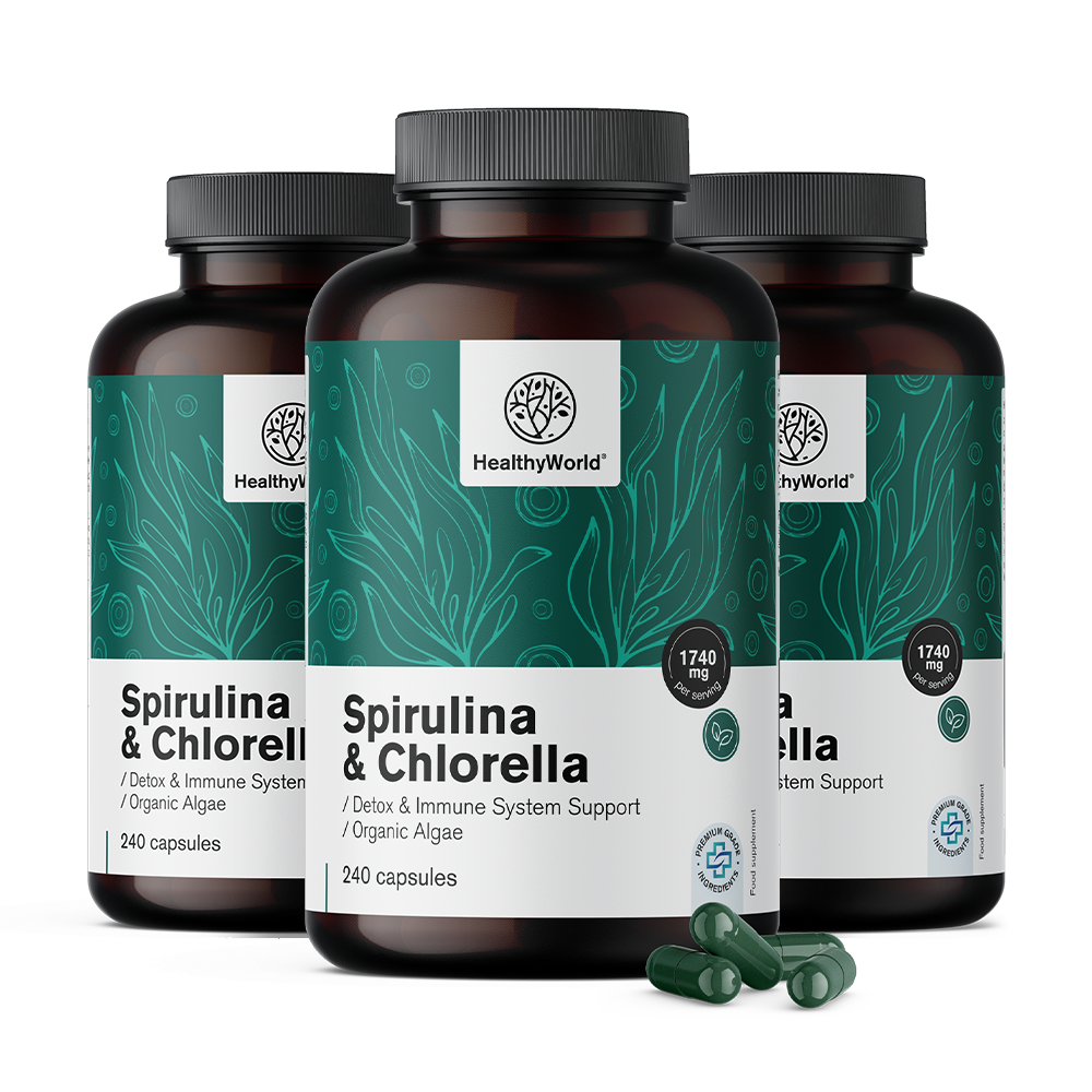 Spirulina en chlorella