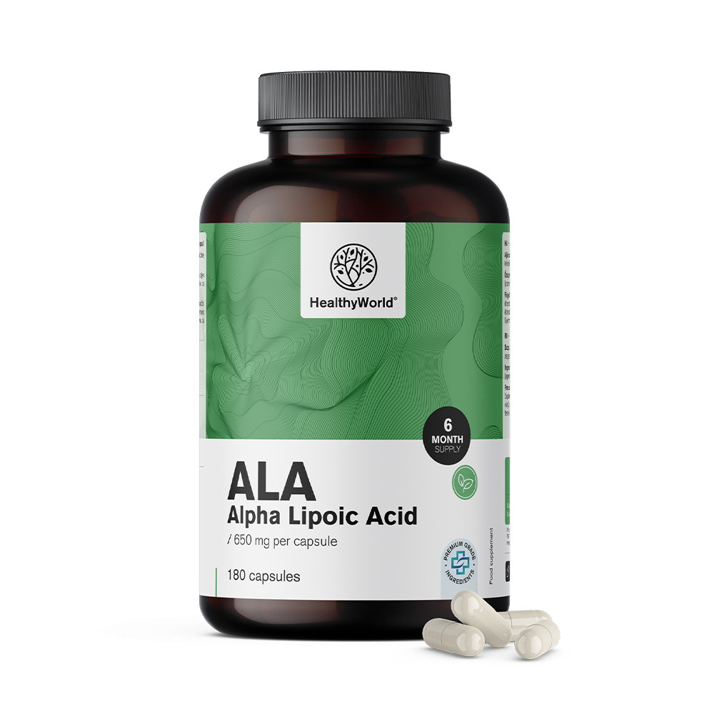 ALA – alfa-liponzuur 650 mg
