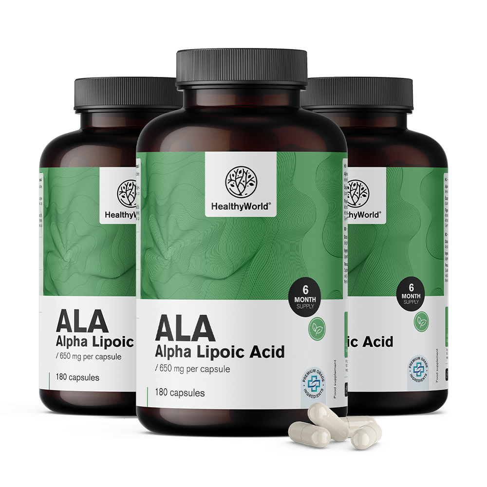 ALA – alfa-liponzuur 650 mg