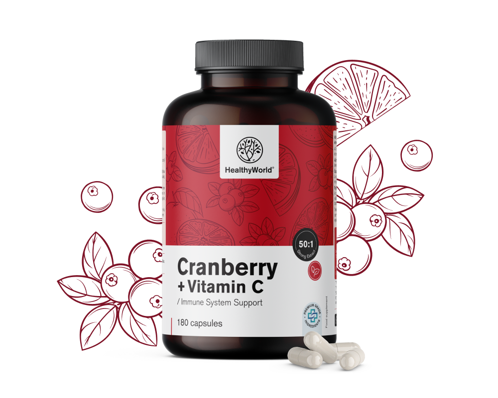 Cranberry-extract met vitamine C