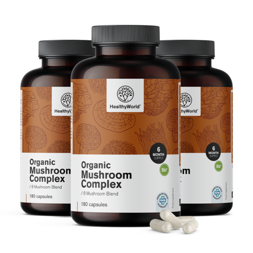 3x BIO Paddenstoelencomplex, totaal 540 capsules